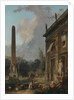 Wandering Minstrels by Hubert Robert