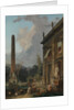 Wandering Minstrels by Hubert Robert