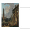 Wandering Minstrels by Hubert Robert