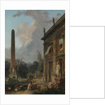 Wandering Minstrels by Hubert Robert