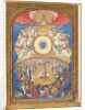 Manuscript Leaf with Adoration of the Holy Name, from a Book of Hours, after 1530 by Simon Bening (influence of)
