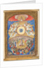 Manuscript Leaf with Adoration of the Holy Name, from a Book of Hours, after 1530 by Simon Bening (influence of)