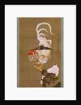 Hen and Rooster with Grapevine, 1792 by Ito Jakuchu