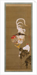 Hen and Rooster with Grapevine, 1792 by Ito Jakuchu