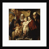 The Holy Family with Saint Anne and the Young Baptist and His Parents, early 1620s and 1650s by Jacob Jordaens