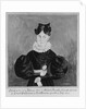 Portrait and Birth Record of Mahala Wechter, 1833 by Jacob Maentel