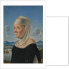 Portrait of a Woman, Possibly a Nun of San Secondo; Scene in Grisaille, ca. 1485-95 by Jacometto Veneziano