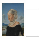 Portrait of a Woman, Possibly a Nun of San Secondo; Scene in Grisaille, ca. 1485-95 by Jacometto Veneziano