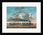 The Tow Boat Conqueror, 1852 by James Guy Evans