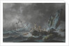 A Shipwreck in a Storm, 1782 by Jean-Baptiste Pillement