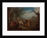 Troops on the March, ca. 1725 by Jean-Baptiste Pater