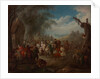 Troops on the March, ca. 1725 by Jean-Baptiste Pater