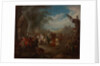 Troops on the March, ca. 1725 by Jean-Baptiste Pater