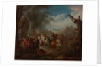 Troops on the March, ca. 1725 by Jean-Baptiste Pater