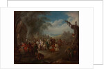 Troops on the March, ca. 1725 by Jean-Baptiste Pater