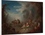 Troops at Rest, ca. 1725 by Jean-Baptiste Pater