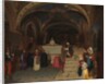 Pope Gregory XVI Visiting the Church of San Benedetto at Subiaco, 1843 by Jean-François Montessuy