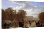 Skating on the Wissahickon, 1875 by Johan Mengels Culverhouse