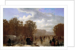 Skating on the Wissahickon, 1875 by Johan Mengels Culverhouse