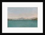 Lake George, Free Study, 1872 by John Frederick Kensett