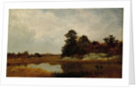 October in the Marshes, 1872 by John Frederick Kensett