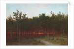Twilight in the Cedars at Darien, Connecticut, 1872 by John Frederick Kensett