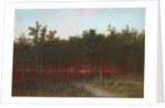 Twilight in the Cedars at Darien, Connecticut, 1872 by John Frederick Kensett