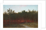 Twilight in the Cedars at Darien, Connecticut, 1872 by John Frederick Kensett