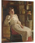 Meditation, ca. 1900-1910 by John George Brown