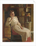 Meditation, ca. 1900-1910 by John George Brown