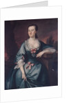 Mrs. David Chesebrough, 1754 by Joseph Blackburn
