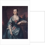 Mrs. David Chesebrough, 1754 by Joseph Blackburn