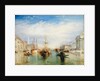 Venice, from the Porch of Madonna della Salute, ca. 1835 by JMW Turner