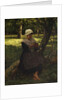 A Peasant Girl Knitting, ca. 1870 by Jules Breton