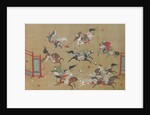 Tartars Playing Polo, early 18th century by Kano Eisen'in Furunobu