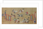 Tartars Playing Polo, early 18th century by Kano Eisen'in Furunobu