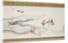 Wild Geese and Water, 1839 by Hokusai