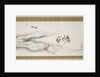 Wild Geese and Water, 1839 by Hokusai