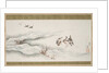 Wild Geese and Water, 1839 by Hokusai