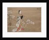 Parody of Murasaki, from 'Lavender', chapter 5 of the Tale of Genji, 18th century by Kawamata Tsuneyuki