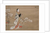 Parody of Murasaki, from 'Lavender', chapter 5 of the Tale of Genji, 18th century by Kawamata Tsuneyuki