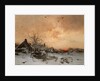 January: Cernay, near Rambouillet by Leon-Germain Pelouse