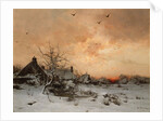 January: Cernay, near Rambouillet by Leon-Germain Pelouse