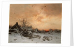 January: Cernay, near Rambouillet by Leon-Germain Pelouse
