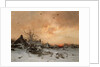 January: Cernay, near Rambouillet by Leon-Germain Pelouse