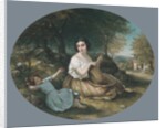 The Basket Maker, 1853 by Louis Lang