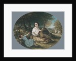 The Basket Maker, 1853 by Louis Lang