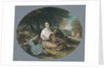 The Basket Maker, 1853 by Louis Lang