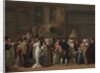 The Public Viewing David?s 'Coronation' at the Louvre, 1810 by Louis Leopold Boilly