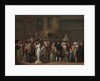 The Public Viewing David?s 'Coronation' at the Louvre, 1810 by Louis Leopold Boilly